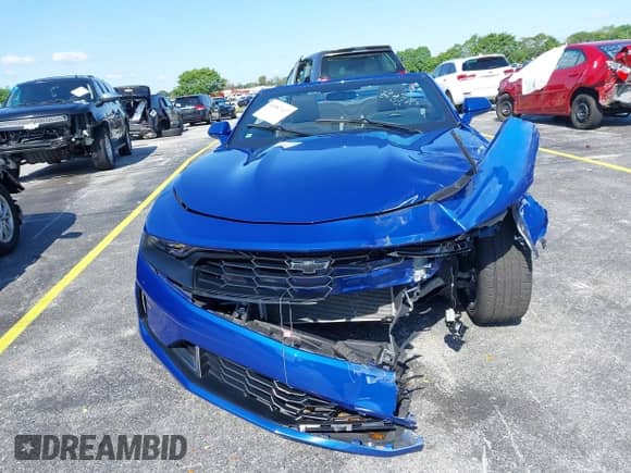 2023 Chevrolet Camaro 1LT with VIN 1G1FB3DX2P0151325, listed as a IAAI auction lot 41987427 with 38,095 mi miles and . Bid and sale history available at DreamBid. Image 12.