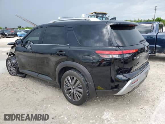 2024 Nissan Pathfinder SL с VIN 5N1DR3CB3RC202148, выставлен на аукционе Copart как лот 81631035 с пробегом 24 526 миль миль и Списание • Salvage title. История ставок и продаж доступна на DreamBid. Изображение 2.