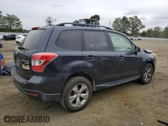 2014 Subaru Forester Premium with VIN JF2SJACC3EG404301, listed as a Copart auction lot 83877355 with 119,824 mi miles and Salvage title. Bid and sale history available at DreamBid. Image 3.