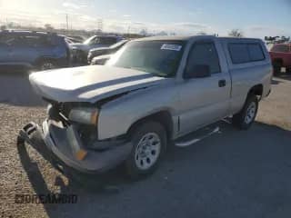 2007 Chevrolet Silverado 1500 Work Truck with VIN 1GCEC14X97Z154738, listed as a Copart auction lot 48828285 with 129,676 mi miles and Salvage title. Bid and sale history available at DreamBid. Image 1.