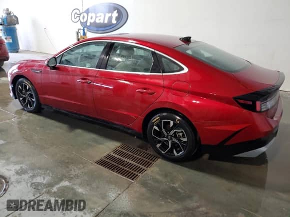 2025 Hyundai Sonata SEL with VIN KMHL64JA2SA429997, listed as a Copart auction lot 89485685 with 24,145 mi miles and Clean title. Bid and sale history available at DreamBid. Image 2.