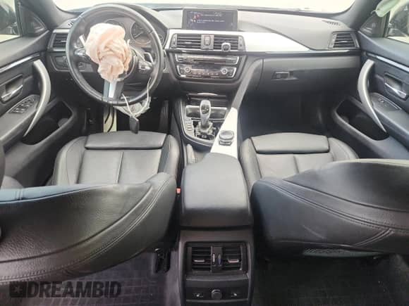 2015 BMW 4 Series 435i with VIN WBA4B1C54FD418276, listed as a Copart auction lot 89534875 with 132,283 mi miles and Salvage title. Bid and sale history available at DreamBid. Image 8.