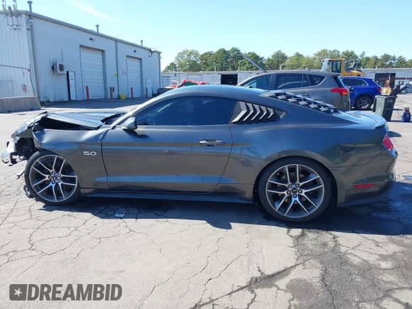 2016 Ford Mustang GT Premium with VIN 1FA6P8CF5G5333642, listed as a IAAI auction lot 43363030 with 48,090 mi miles and . Bid and sale history available at DreamBid. Image 14.