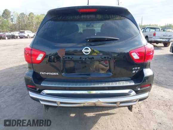 2017 Nissan Pathfinder SV with VIN 5N1DR2MM7HC651986, listed as a IAAI auction lot 42012621 with 379,678 mi miles and . Bid and sale history available at DreamBid. Image 16.