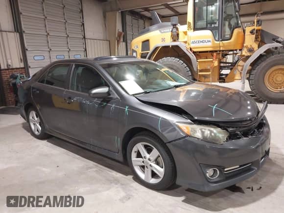 2012 Toyota Camry SE with VIN 4T1BF1FK9CU134651, listed as a IAAI auction lot 43005753 with 158,407 mi miles and . Bid and sale history available at DreamBid. Image 1.