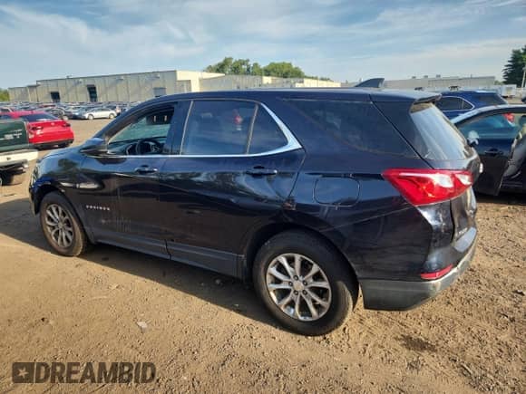 2020 Chevrolet Equinox LT with VIN 3GNAXUEVXLS501087, listed as a Copart auction lot 68182905 with 72,564 mi miles and Salvage title. Bid and sale history available at DreamBid. Image 2.