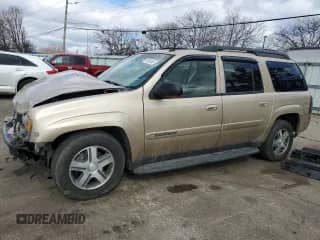 2004 Chevrolet TrailBlazer EXT LT с VIN 1GNET16PX46135181, выставлен на аукционе Copart как лот 47438135 с пробегом 183 343 миль миль и Списание • Salvage title. История ставок и продаж доступна на DreamBid. Изображение 1.