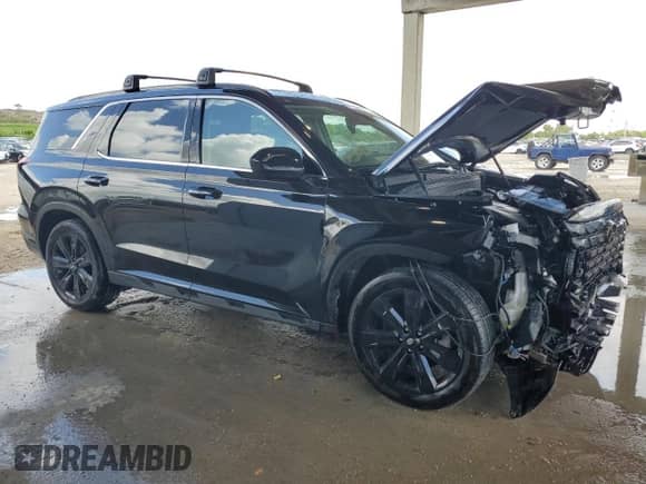 2025 Hyundai Palisade XRT с VIN KM8R34GE4SU834660, выставлен на аукционе Copart как лот 65208825 с пробегом 9 542 миль миль и Списание • Salvage title. История ставок и продаж доступна на DreamBid. Изображение 4.