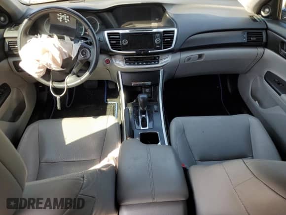 2013 Honda Accord EX-L z VIN 1HGCR2F80DA138487, wystawiony jako Copart lot #84832265 z przebiegiem Nie podano mil oraz Szkoda całkowita • Salvage title. Historia ofert i sprzedaży dostępna na DreamBid. Obrazek 8.