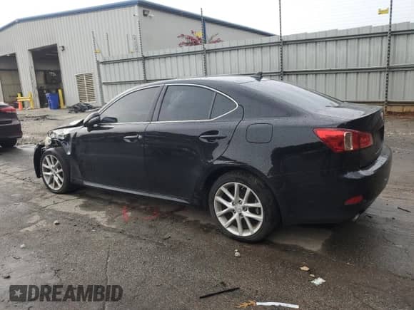 2011 Lexus IS 250 with VIN JTHCF5C25B5051682, listed as a Copart auction lot 69271035 with 229,934 mi miles and Salvage title. Bid and sale history available at DreamBid. Image 2.