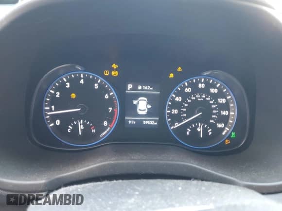 2019 Hyundai Kona SE с VIN KM8K1CAA2KU281126, выставлен на аукционе Copart как лот 69693775 с пробегом 59 532 миль миль и Списание • Salvage title. История ставок и продаж доступна на DreamBid. Изображение 9.
