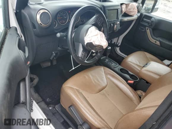 2016 Jeep Wrangler Sahara with VIN 1C4AJWBG3GL286692, listed as a Copart auction lot 51988555 with 109,764 mi miles and Salvage title. Bid and sale history available at DreamBid. Image 8.