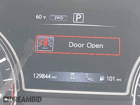 2019 Nissan Pathfinder SV with VIN 5N1DR2MM5KC615110, listed as a IAAI auction lot 42399030 with 129,844 mi miles and . Bid and sale history available at DreamBid. Image 15.