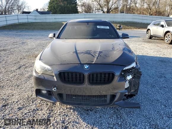 2015 BMW 5 Series 550i xDrive with VIN WBAKP9C52FD693779, listed as a Copart auction lot 43213265 with 154,843 mi miles and Salvage title. Bid and sale history available at DreamBid. Image 5.