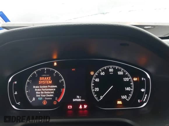 2018 Honda Accord Sport with VIN 1HGCV2E3XJA044226, listed as a IAAI auction lot 42338515 with 49,600 mi miles and . Bid and sale history available at DreamBid. Image 7.