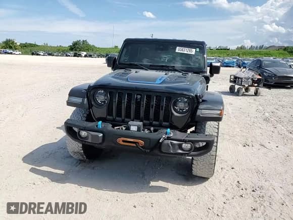 2023 Jeep Wrangler Rubicon with VIN 1C4JJXR68PW502926, listed as a Copart auction lot 65831295 with 36,959 mi miles and Salvage title. Bid and sale history available at DreamBid. Image 14.