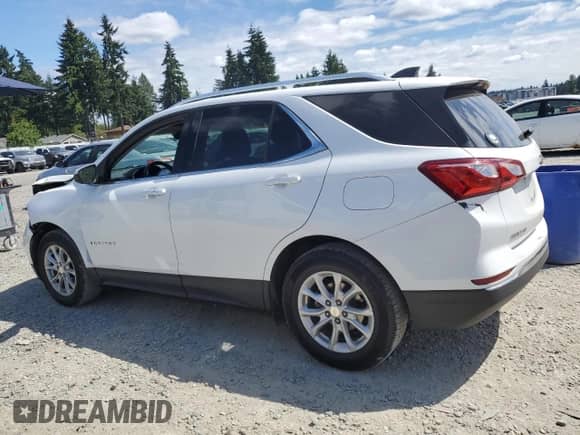 2020 Chevrolet Equinox LT z VIN 3GNAXUEV8LS691701, wystawiony jako Copart lot #63684435 z przebiegiem 92 089 mil mil oraz Szkoda całkowita • Salvage title. Historia ofert i sprzedaży dostępna na DreamBid. Obrazek 2.