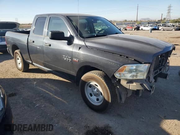 2015 Ram 1500 Tradesman with VIN 1C6RR6FT7FS582703, listed as a Copart auction lot 83838154 with 246,034 mi miles and Salvage title. Bid and sale history available at DreamBid. Image 4.