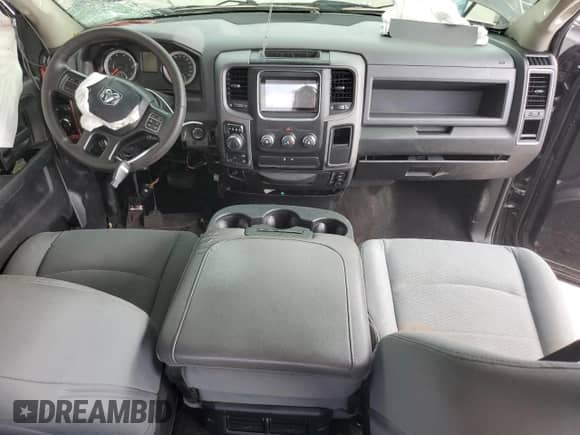2017 Ram 1500 Express with VIN 3C6RR7KT0HG774664, listed as a Copart auction lot 58805345 with 150,261 mi miles and Salvage title. Bid and sale history available at DreamBid. Image 8.