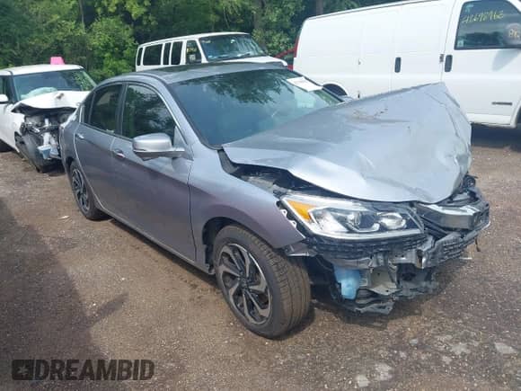 2017 Honda Accord EX-L с VIN 1HGCR2F89HA214455, выставлен на аукционе IAAI как лот 42760852 с пробегом 131 665 миль миль и . История ставок и продаж доступна на DreamBid. Изображение 1.