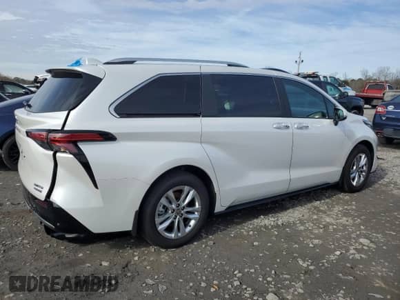 2024 Toyota Sienna Limited с VIN 5TDZRKEC4RS204631, выставлен на аукционе Copart как лот 88879235 с пробегом 5 734 миль миль и Списание • Salvage title. История ставок и продаж доступна на DreamBid. Изображение 3.