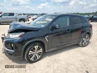 2021 Mitsubishi Outlander ES z VIN JA4ARUAU3MU015314, wystawiony jako Copart lot #69538525 z przebiegiem 65 206 mil mil oraz Szkoda całkowita • Salvage title. Historia ofert i sprzedaży dostępna na DreamBid. Obrazek 1.
