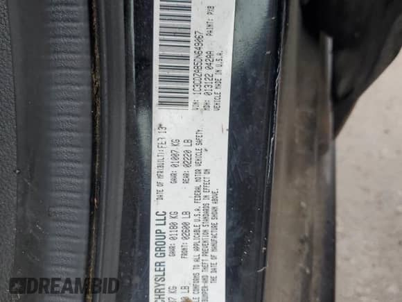 2013 Dodge Avenger SE с VIN 1C3CDZAB5DN649067, выставлен на аукционе Copart как лот 45454064 с пробегом 132 138 миль миль и Списание • Salvage title. История ставок и продаж доступна на DreamBid. Изображение 12.