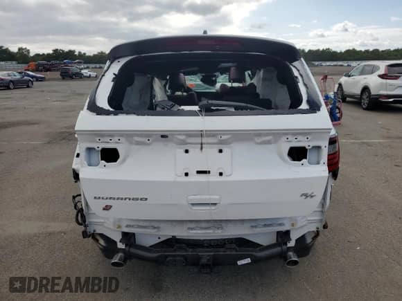 2024 Dodge Durango R/T Plus with VIN 1C4SDJCT2RC238162, listed as a Copart auction lot 69205495 with 3,020 mi miles and Salvage title. Bid and sale history available at DreamBid. Image 6.