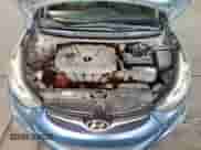 2014 Hyundai Elantra Limited with VIN KMHDH4AE2EU157617, listed as a Copart auction lot 90291635 with 213,580 mi miles and Salvage title. Bid and sale history available at DreamBid. Image 11.