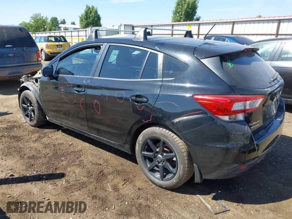 2017 Subaru Impreza with VIN 4S3GTAA61H3701249, listed as a IAAI auction lot 42709390 with Not provided miles and . Bid and sale history available at DreamBid. Image 3.