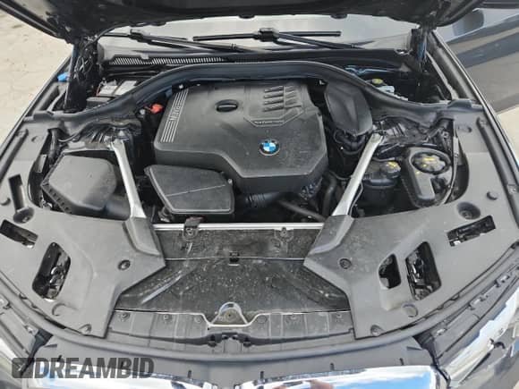 2021 BMW 5 Series 530i with VIN WBA53BH07MCF22724, listed as a Copart auction lot 84375635 with 50,410 mi miles and Clean title. Bid and sale history available at DreamBid. Image 11.