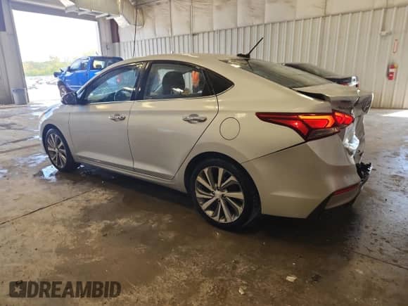 2019 Hyundai Accent Limited z VIN 3KPC34A30KE069575, wystawiony jako Copart lot #82078955 z przebiegiem 54 826 mil mil oraz Szkoda całkowita • Salvage title. Historia ofert i sprzedaży dostępna na DreamBid. Obrazek 2.