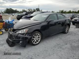 2013 Lexus IS 250 z VIN JTHCF5C22D5063050, wystawiony jako Copart lot #80637755 z przebiegiem 86 680 mil mil oraz Szkoda całkowita • Salvage title. Historia ofert i sprzedaży dostępna na DreamBid. Obrazek 1.