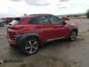 2020 Hyundai Kona Ultimate with VIN KM8K5CA53LU425372, listed as a Copart auction lot 62963615 with 75,597 mi miles and Salvage title. Bid and sale history available at DreamBid. Image 3.