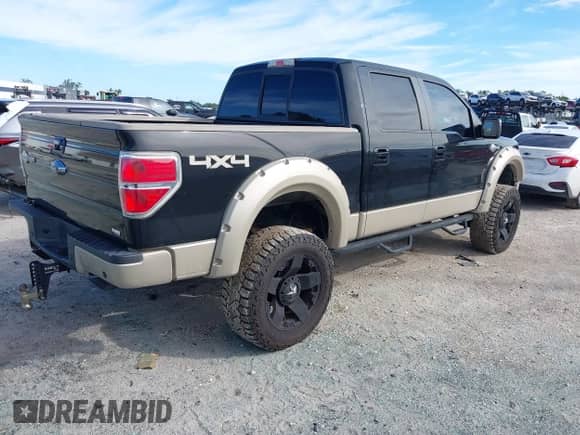 2010 Ford F-150 XL with VIN 1FTFW1EV0AKA90761, listed as a IAAI auction lot 43259985 with 193,482 mi miles and . Bid and sale history available at DreamBid. Image 4.