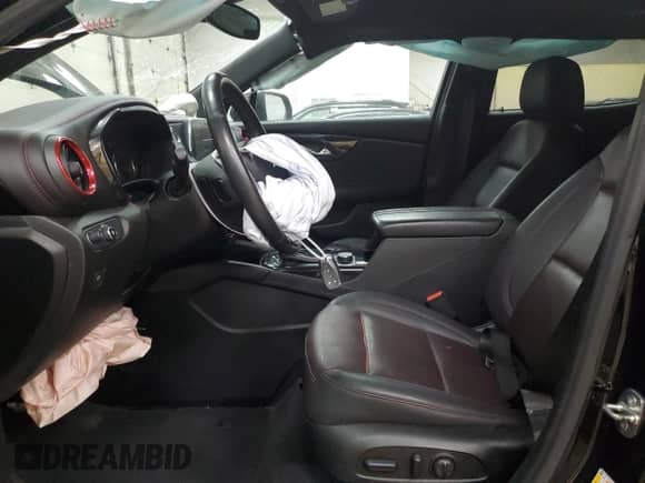 2022 Chevrolet Blazer RS с VIN 3GNKBKRS4NS183901, выставлен на аукционе Copart как лот 80121995 с пробегом 69 693 миль миль и Списание • Salvage title. История ставок и продаж доступна на DreamBid. Изображение 7.