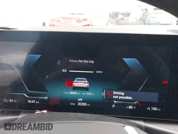 2023 BMW i4 eDrive35 с VIN WBY43AW04PFP93394, выставлен на аукционе IAAI как лот 42742954 с пробегом 30 266 миль миль и . История ставок и продаж доступна на DreamBid. Изображение 7.