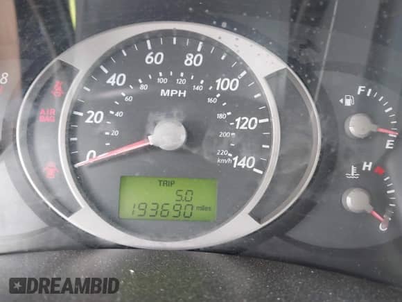 2005 Hyundai Tucson GLS с VIN KM8JN12D45U050519, выставлен на аукционе IAAI как лот 42740003 с пробегом 193 690 миль миль и . История ставок и продаж доступна на DreamBid. Изображение 7.
