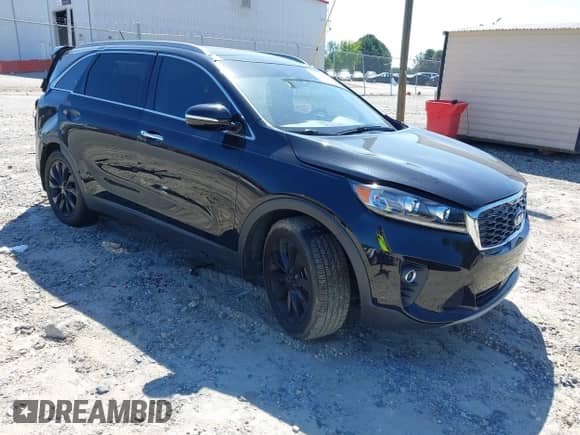 2020 Kia Sorento EX with VIN 5XYPH4A51LG659857, listed as a IAAI auction lot 42711203 with 74,336 mi miles and . Bid and sale history available at DreamBid. Image 1.