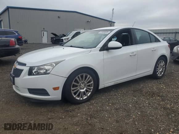 2011 Chevrolet Cruze ECO 1XF с VIN 1G1PJ5S94B7256200, выставлен на аукционе Copart как лот 69908585 с пробегом 152 770 миль миль и Списание • Salvage title. История ставок и продаж доступна на DreamBid. Изображение 1.