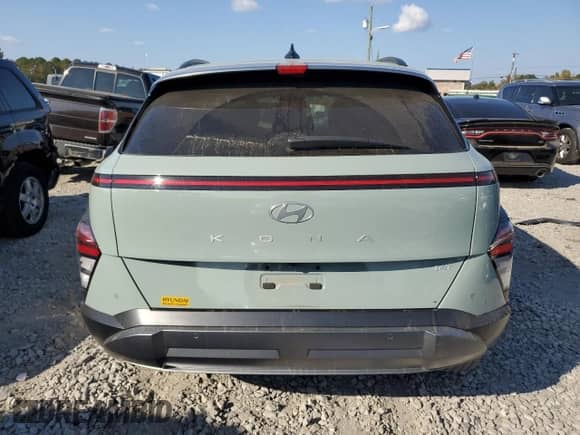 2024 Hyundai Kona Limited с VIN KM8HE3A37RU079263, выставлен на аукционе Copart как лот 78460904 с пробегом 13 632 миль миль и Списание • Salvage title. История ставок и продаж доступна на DreamBid. Изображение 6.