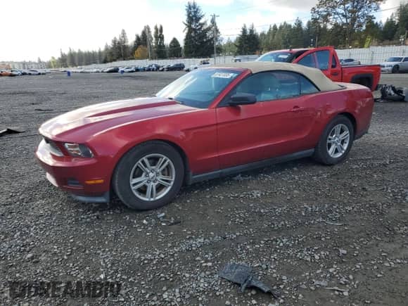 2012 Ford Mustang V6 z VIN 1ZVBP8EM9C5216920, wystawiony jako Copart lot #87427035 z przebiegiem 97 539 mil mil oraz Szkoda całkowita • Salvage title. Historia ofert i sprzedaży dostępna na DreamBid. Obrazek 1.