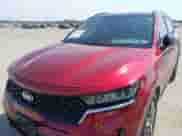 2021 Kia Sorento EX with VIN 5XYRH4LF2MG035520, listed as a IAAI auction lot 43082282 with 95,850 mi miles and . Bid and sale history available at DreamBid. Image 6.