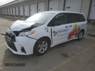 2019 Toyota Sienna L with VIN 5TDZZ3DC9KS972036, listed as a Copart auction lot 50302865 with 144,858 mi miles and Salvage title. Bid and sale history available at DreamBid. Image 1.