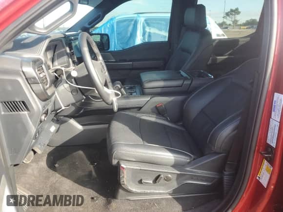 2024 Ford F-150 Lariat with VIN 1FTFW5LD6RFB96248, listed as a Copart auction lot 69278555 with 8,951 mi miles and Salvage title. Bid and sale history available at DreamBid. Image 7.