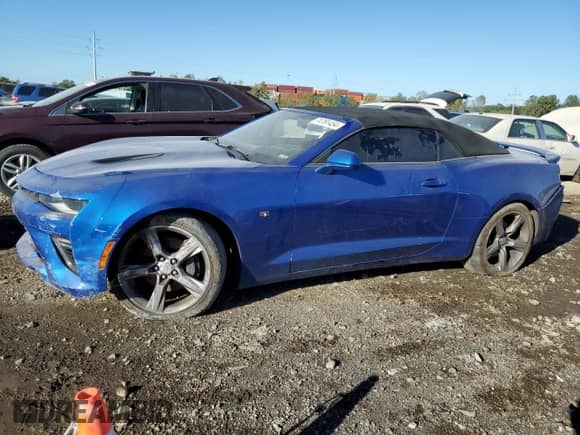 2018 Chevrolet Camaro 2SS с VIN 1G1FH3D73J0102463, выставлен на аукционе Copart как лот 74761454 с пробегом 27 329 миль миль и Списание • Salvage title. История ставок и продаж доступна на DreamBid. Изображение 1.