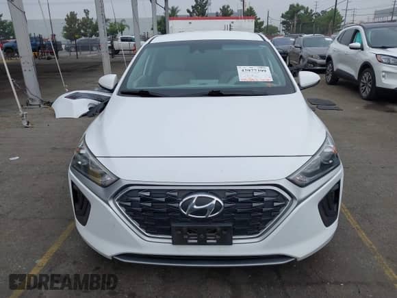 2020 Hyundai Ioniq Blue with VIN KMHC65LCXLU213688, listed as a IAAI auction lot 42977399 with 143,019 mi miles and . Bid and sale history available at DreamBid. Image 13.