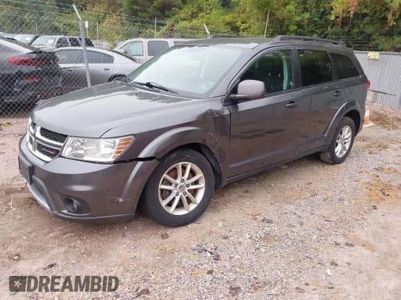 2015 Dodge Journey SXT with VIN 3C4PDDBG8FT533746, listed as a IAAI auction lot 43301775 with 150,956 mi miles and . Bid and sale history available at DreamBid. Image 2.