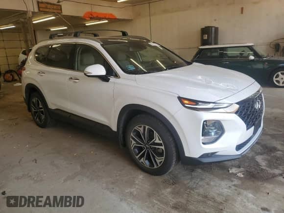 2020 Hyundai Santa Fe Limited с VIN 5NMS5CAA3LH291634, выставлен на аукционе Copart как лот 67276135 с пробегом 42 444 миль миль и Списание • Salvage title. История ставок и продаж доступна на DreamBid. Изображение 4.
