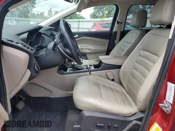 2017 Ford Escape Titanium with VIN 1FMCU9J92HUB62618, listed as a Copart auction lot 61932215 with 122,189 mi miles and Salvage title. Bid and sale history available at DreamBid. Image 7.